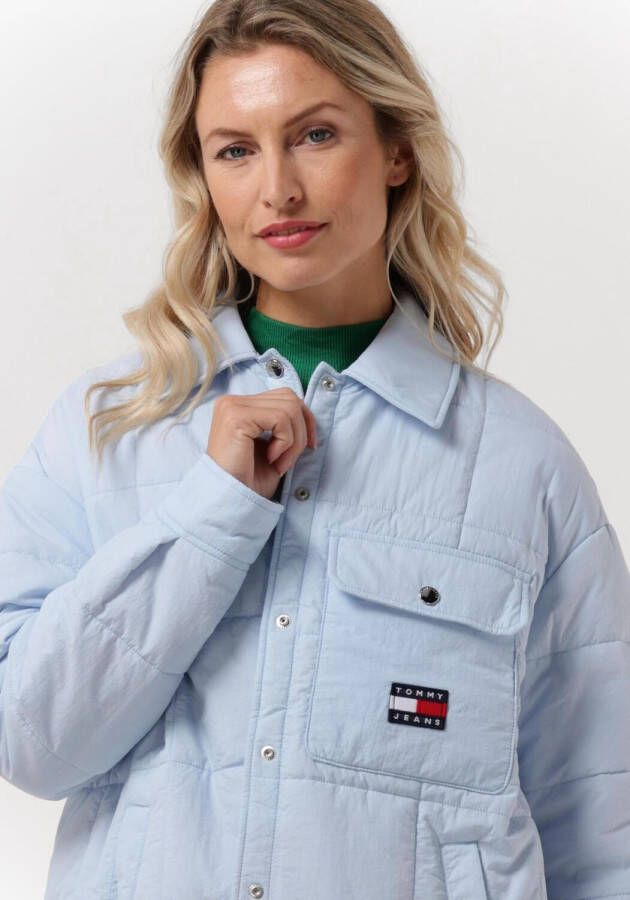 Tommy Jeans Blauwe Jack Tjw Lightweight Padded Shacket