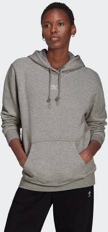 adidas Originals Adicolor Essentials Fleece Hoodie Medium Grey Heather Dames