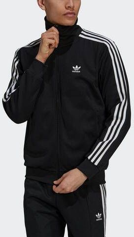 Adidas Originals Sweatshirt track topklassiekers Beckenbauer Primebue Adidas, Zwart, Heren