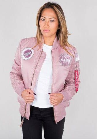 Alpha Industries Bomberjack Wmn Flight Jackets MA 1 VF NASA Wmn