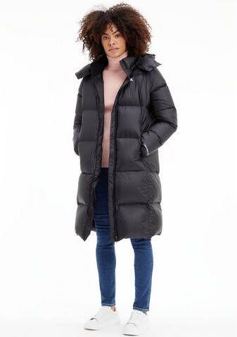 Calvin Klein Doorgestikte jas CK MW DOWN LONG PUFFER
