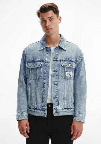 Calvin klein Regular 90s Denim Jacket Jeans, Blauw, Heren