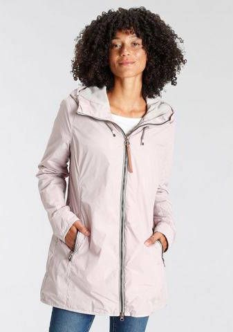 camel active Functioneel jack unikleur, windwerend en waterafstotend, met contrastdetails