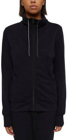 esprit sports Sweatvest met hoog te sluiten kraag en rijgkoord