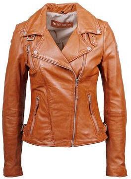 Freaky Nation Leren jack Biker Princess