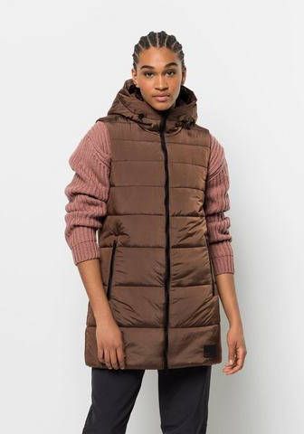 Jack Wolfskin Eisbach Bodywarmer Dames Bruin