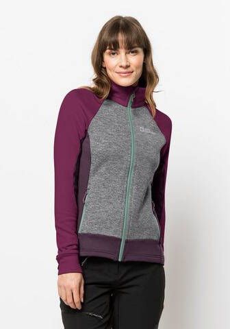 Jack Wolfskin Sky Peak Fleecevest Dames Paars