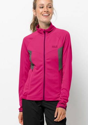 Jack Wolfskin Gradient Jacket Dames Fuchsia