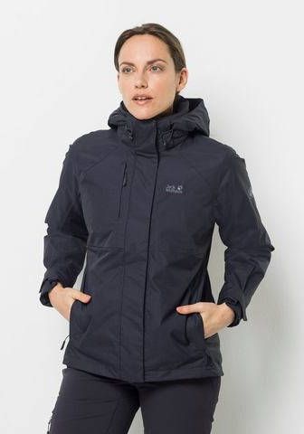 Jack Wolfskin Functioneel 3 in 1 jack ECHO PASS WOMEN