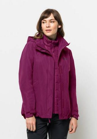 Jack Wolfskin Functioneel 3 in 1 jack GEISSHORN 3 in 1 JKT W