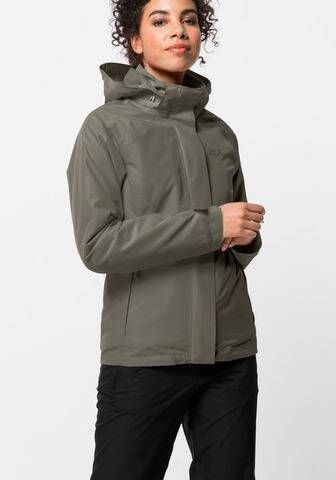 Jack Wolfskin Functioneel 3 in 1 jack ICELAND VOYAGE 3IN1 WOMEN