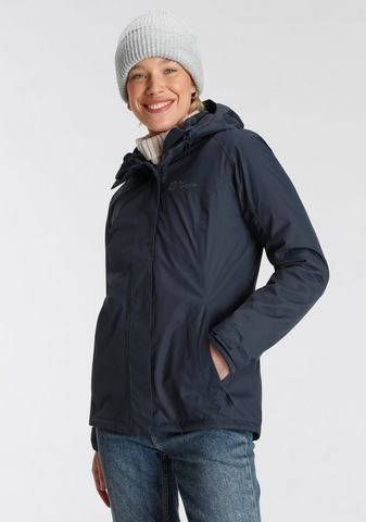 Jack Wolfskin Functioneel 3 in 1 jack MANAPOURI inclusief fleecejack
