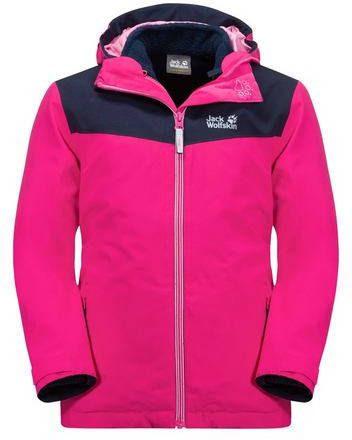 Jack Wolfskin Functioneel 3 in 1 jack SNOWFROST 3IN1 JACKET K