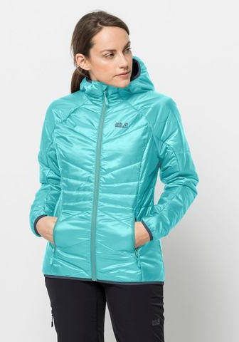 Jack Wolfskin Argon Hoody Dames Jas Lichtblauw