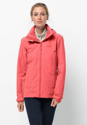 Jack Wolfskin Evandale Jas Dames Zalmroze