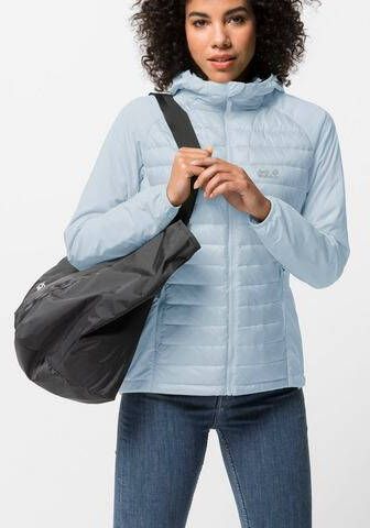 Jack Wolfskin JWP Hybrid Jas Dames Lichtblauw/Logo