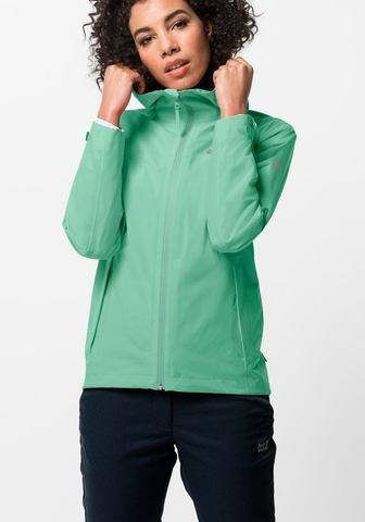Jack Wolfskin JWP Shell Jacket Dames Lichtgroen
