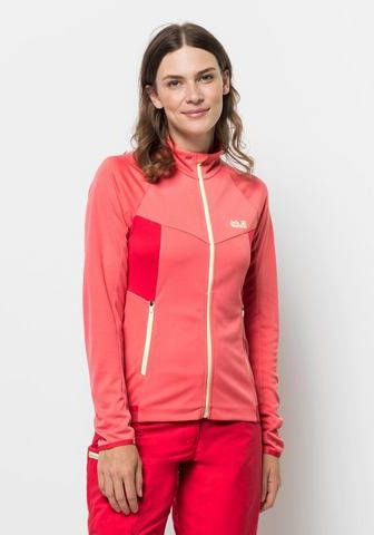 Jack Wolfskin Functioneel jack TOURER MIDLAYER JKT W