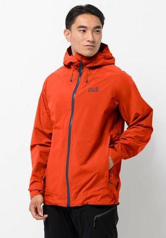 Jack Wolfskin Highest Peak Hardshell Jas Oranje