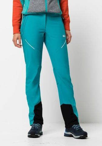 Jack Wolfskin Softshell broek GRAVITY SLOPE PANTS WOMEN