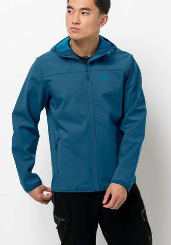 Jack Wolfskin Northern Point Softshell Middenblauw/Blauw