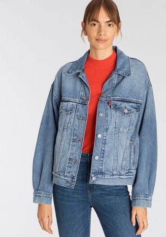 Levi's 90's Trucker spijkerjas in lyocellblend met medium wassing