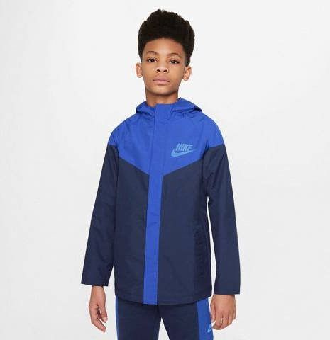Nike Sportswear Storm FIT Windrunner Jongensjack Game Royal/Midnight Navy/University Blue