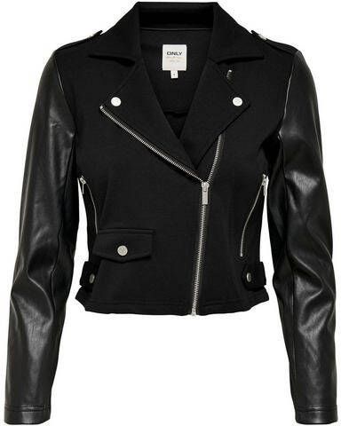 Only Bikerjack ONLPOPTRASH MIX BIKER JACKET