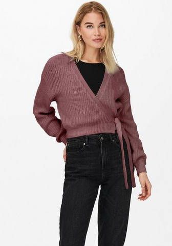 Only Wikkelvest ONLBREDA WRAP L/S CARDIGAN
