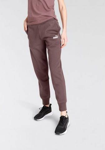 PUMA Essentials Sweat Fleece Club Trainingsbroek Dames Bruin