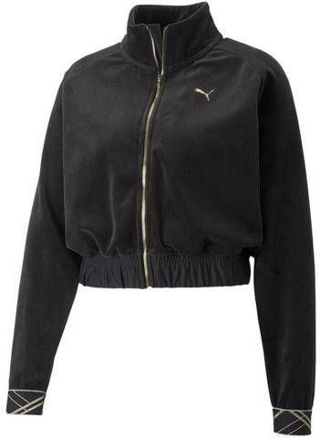 PUMA Trainingsjack Deco Glam Velour Full Zip