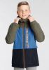 Quiksilver side hit ski jas groen/blauw kinderen online kopen