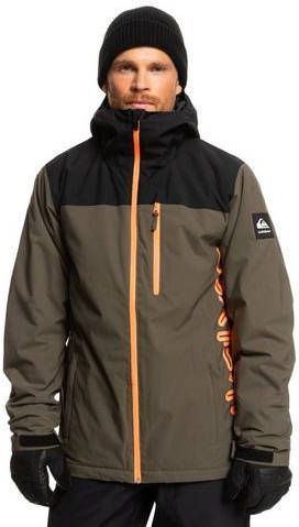 Quiksilver morton ski jas groen heren