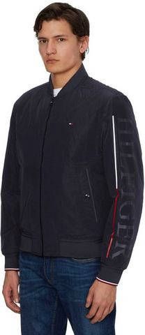 Tommy Hilfiger Gewatteerde bomberjack met logoprint