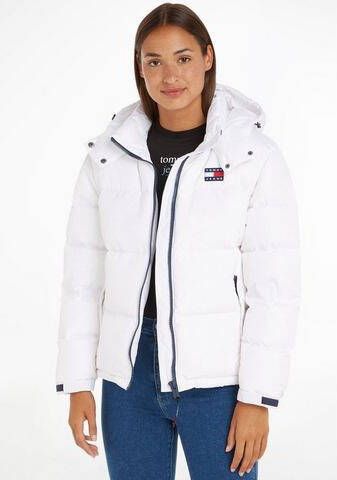TOMMY JEANS Outdoorjack TJW ALASKA PUFFER met logo badges