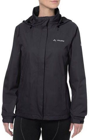 Vaude Escape Bike Light Jas Dames Zwart