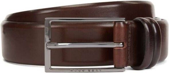 HUGO BOSS Carmello riem van leer