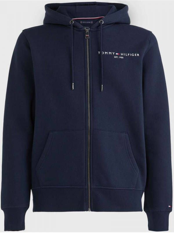 Tommy Hilfiger Vest tommy logo zip through mw0mw22197/dw5