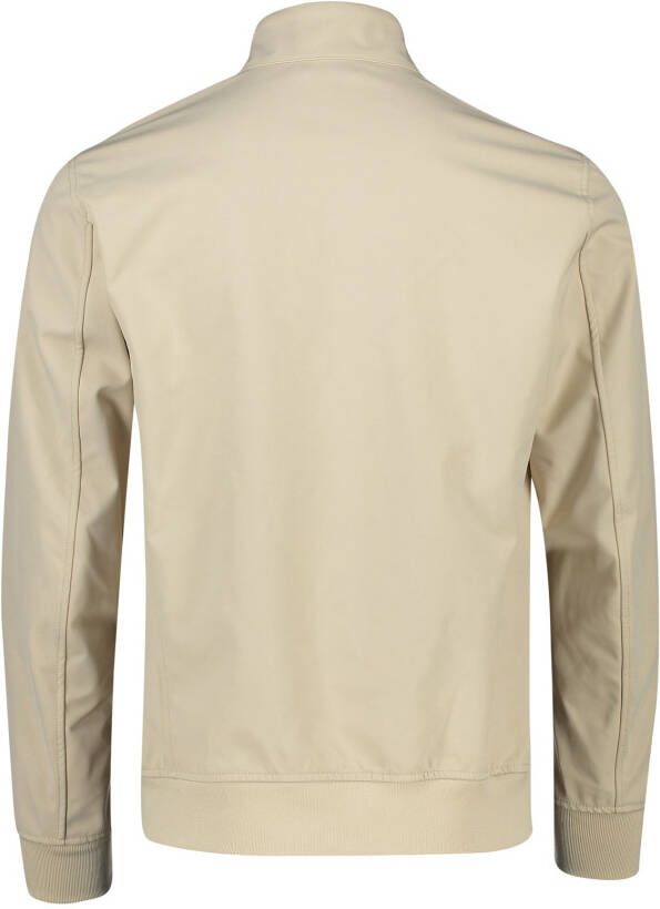 Airforce zomerjas beige normale fit uni rits
