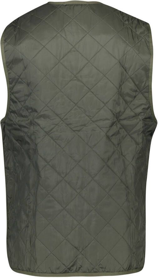 Barbour quilt bodywarmer Olive inritsbaar groen