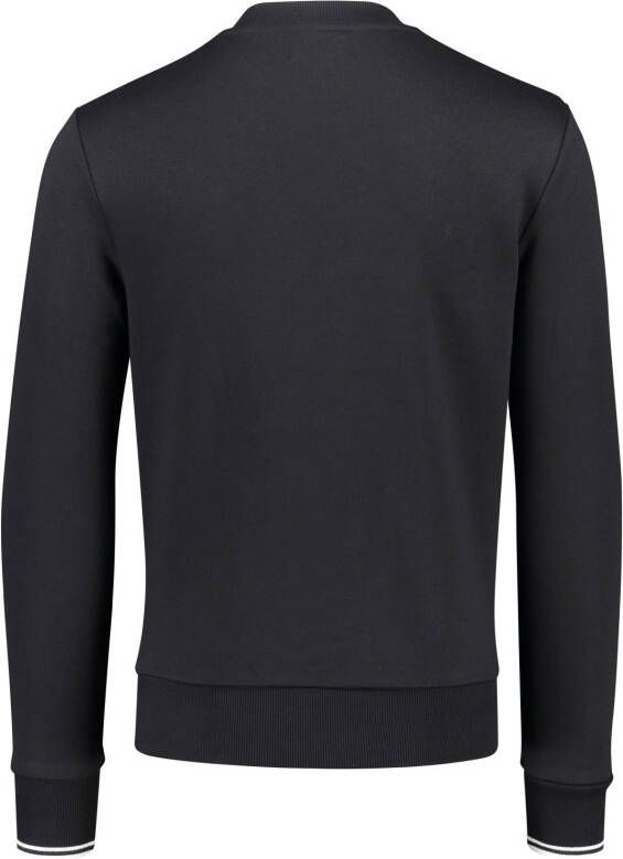 Fred Perry Creweck Sweatshirt Czarny , Zwart, Heren