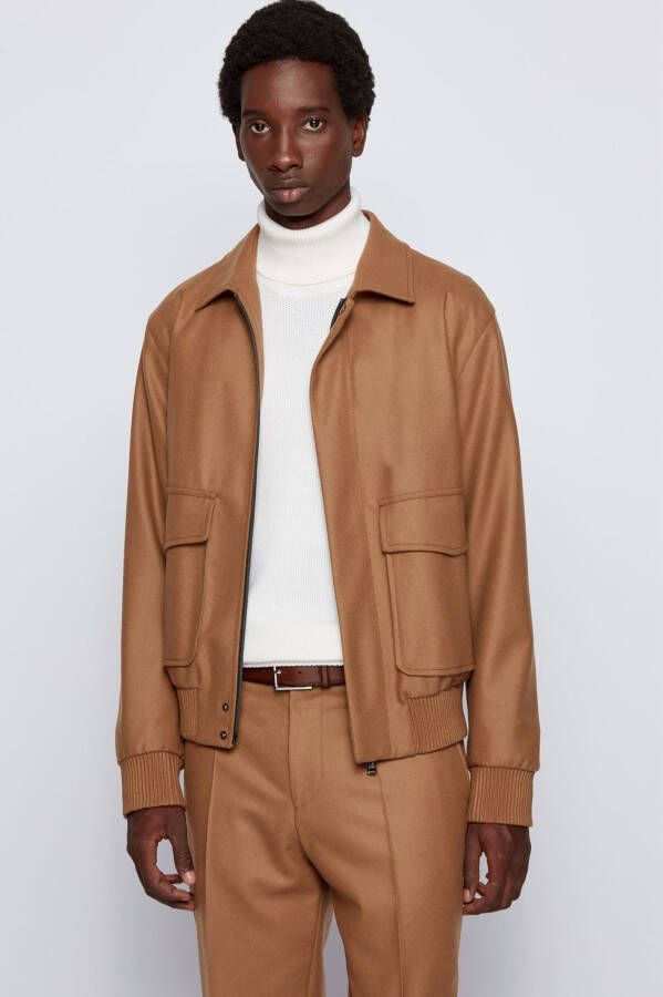Hugo Boss jas Narten Camel