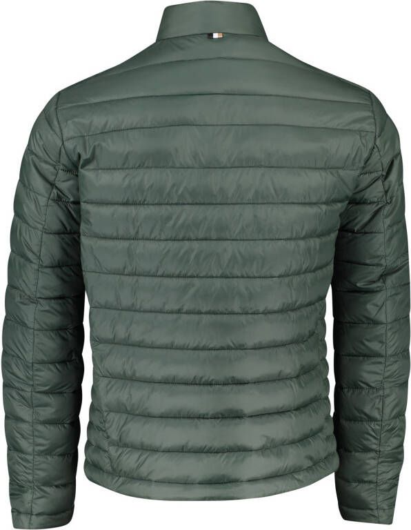 Hugo Boss winterjas Calanos groen normale fit effen rits met logo