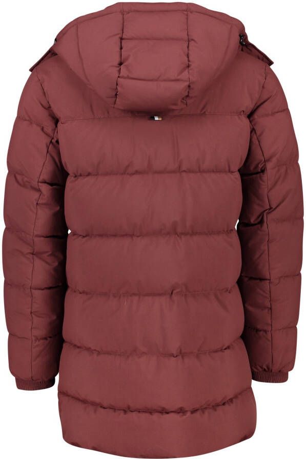 Hugo Boss winterjas rood