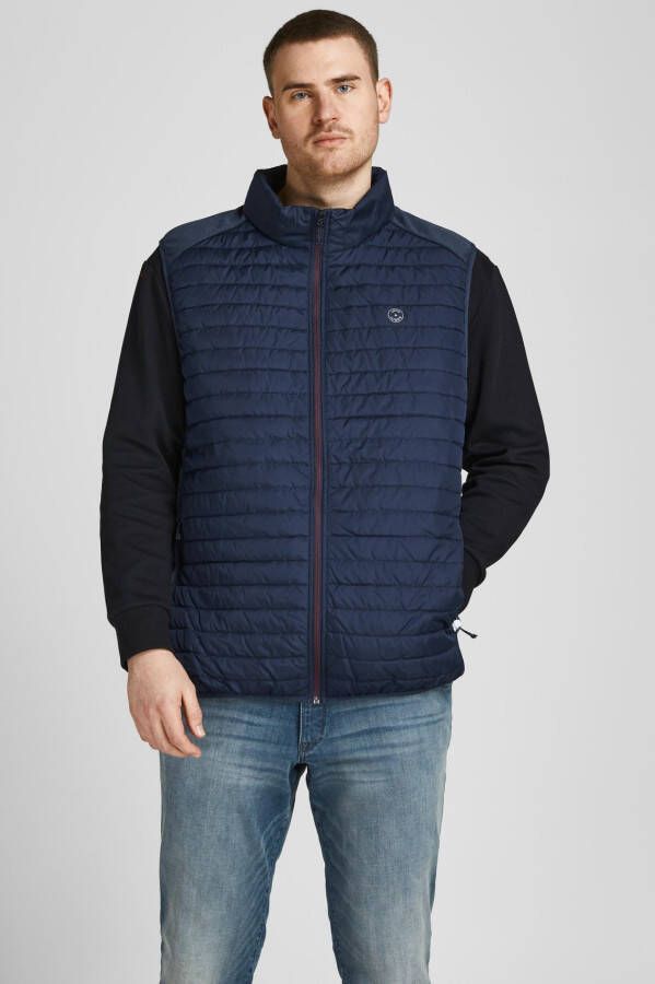 JACK & JONES PLUS SIZE bodywarmer JJEMULTI Plus Size navy blazer