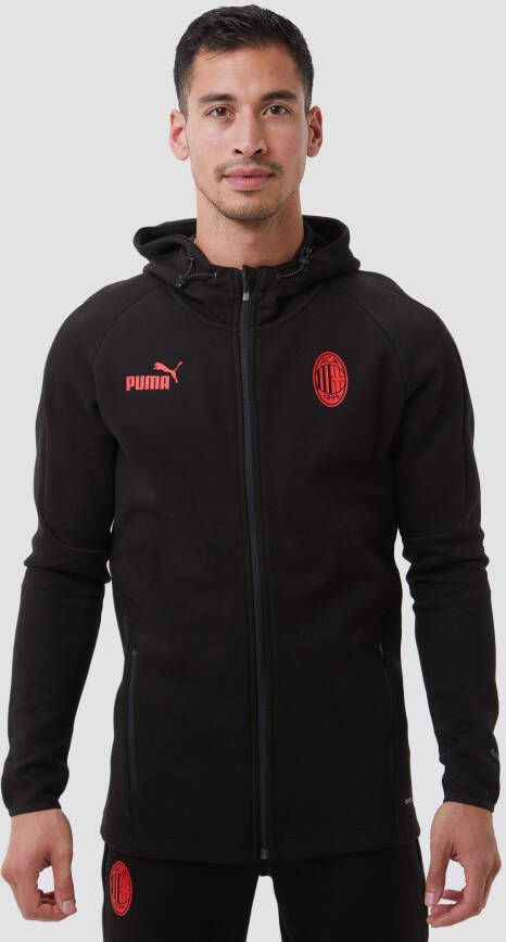 Puma ac milan trainingsjas 22/23 zwart/grijs heren
