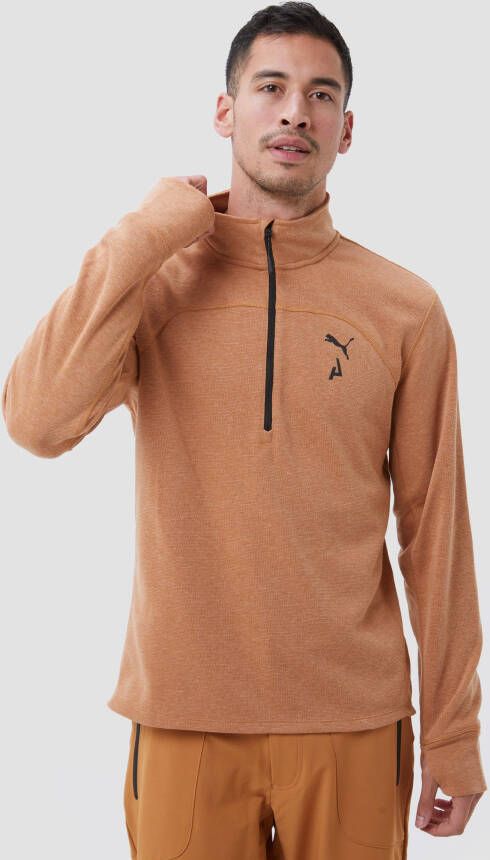 Puma seasons pullover outdoorpully caramel heren