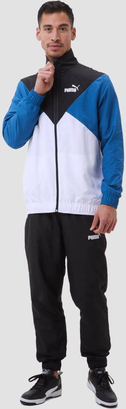 Puma Trainingspak, vest met rits en opstaande kraag Woven