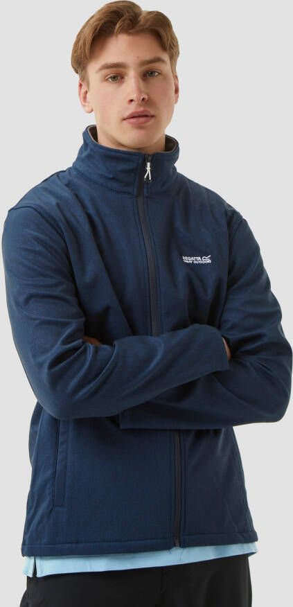 Regatta Cera V Softshell Jas Heren Blauw
