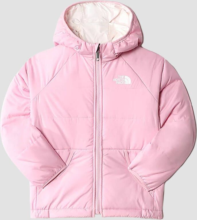 The North Face reversible perrito hooded jas roze kinderen